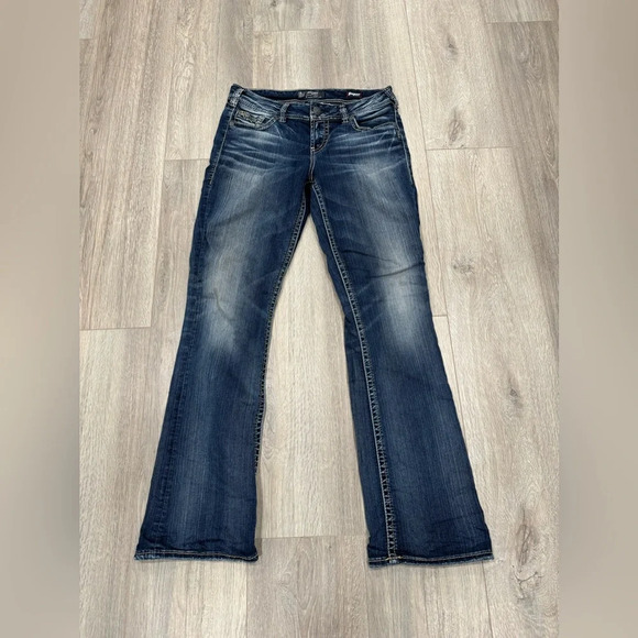 Silver Suki Mid Slim Boot - Picture 3 of 5